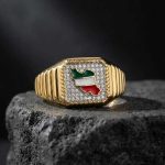 انگشتر مردانه طلا مدل ایران